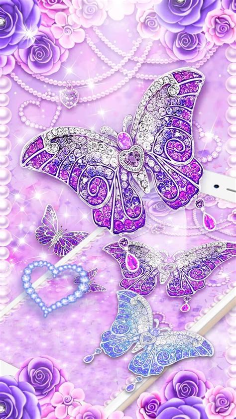 Diamond Butterfly Wallpapers Wallpaper Cave