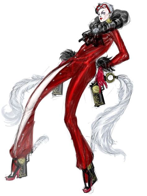 Help Me Im In Love With This Game Jeanne Concept Sketch Bayonetta