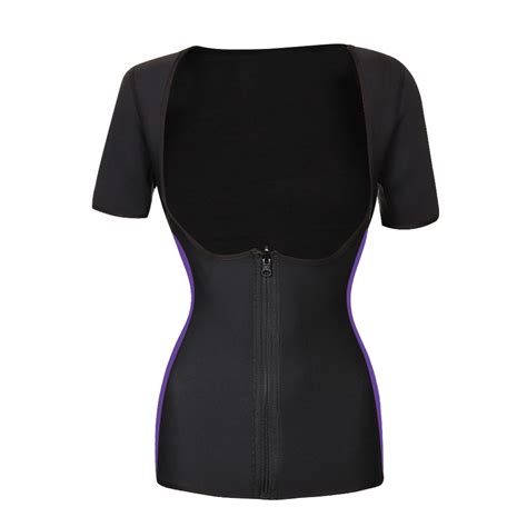Women Full Body Neoprene Sauna Sweat Suit Weight Loss Slimming Vest