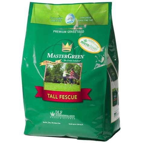 Mastergreen 3 Lb Tall Fescue Grass Seed With Micro Clover Hdtfn003