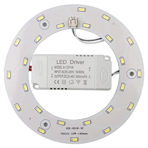 Ledy 12w 5730 Smd Led Panel Ceiling Light Fixtures Circle Annular Round