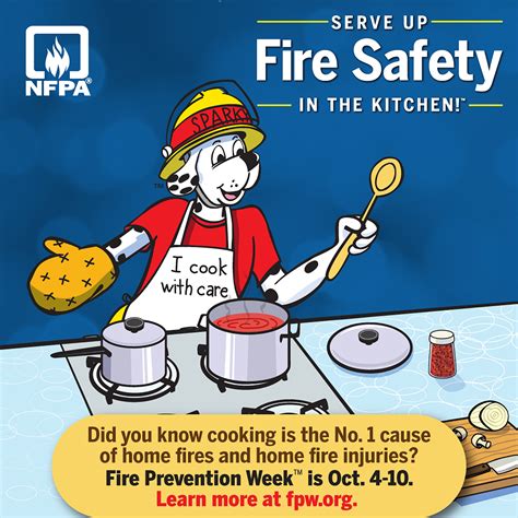 Fire Prevention Week ‘serve Up Fire Safety In The Kitchen Air