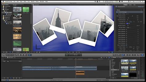 Motion / final cut pro x mo2 plugin after effects. Final Cut Pro X effect: Photomontage Effect ("Polaroid ...