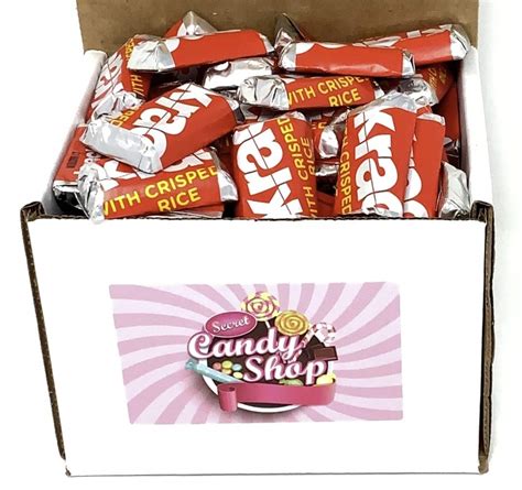 Buy Hershey Krackel Chocolate Crisp Rice Candy Bar In Box 1lb