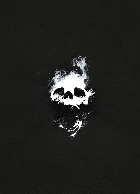 Download Wallpaper 840x1160 Skull Destiny 2 Minimal 2019 Game