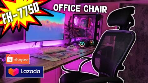 By now you already know that, whatever you are looking for, you're sure to find it on aliexpress. Budget Ergonomic Office Chair | FH-7750 | Lazada Unboxing ...