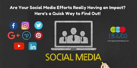 Are Your Social Media Efforts Really Having An Impact Heres A Quick