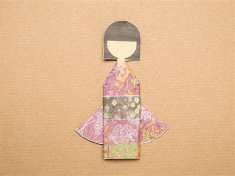 How to Make a Kimono Girl Origami: 15 Steps (with Pictures)