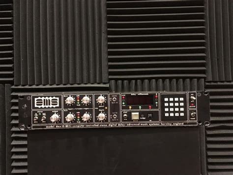 Ams Model Dmx 15 80 S Computer Controlled Stereo Digital Delay Reverb