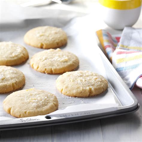 Time to break out the stand mixer, because it's cookie baking season (one of our favorite times of the year, tbh). Lemon & Rosemary Butter Cookies Recipe | Taste of Home