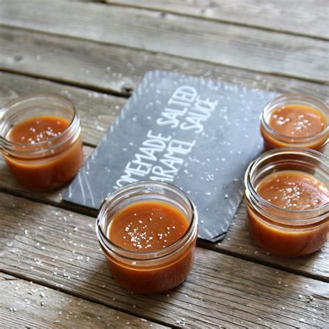 Homemade Salted Caramel Sauce Recipe