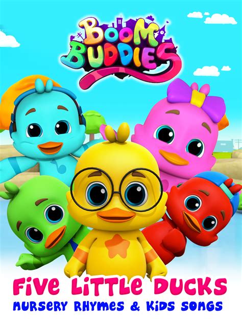 Prime Video Five Little Ducks Nursery Rhymes And Kids Songs Boom Buddies