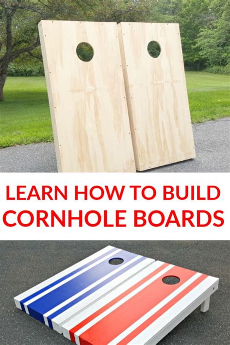 Diy Cornhole Boards Learn How To Build Your Very Own Cornhole Board
