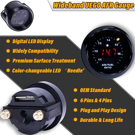 Buy Wideband Uego Air Fuel Ratio Gauge Mm With Lsu