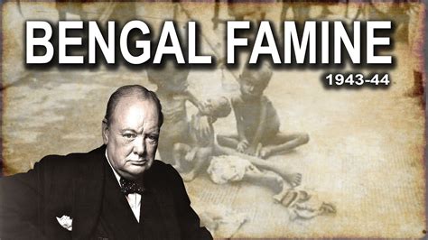 Bengal Famine 1943 1944 In Hindi The Bengal Famine And Winston Churchill Youtube