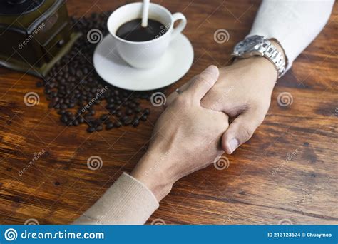 Business Partner And Together Concept With Hands Of People Holding