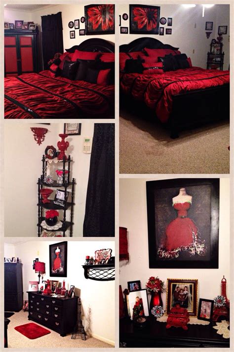 Shop for pink paris decor at bed bath & beyond. My Red and black paris themed bedroom. Painted all the ...