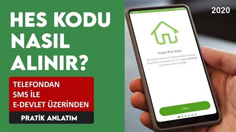 Hayat eve sığar uygulamasına giriyoruz. HES KODU NASIL ALINIR - HAYAT EVE SIĞAR UYGULAMASI - SMS ...