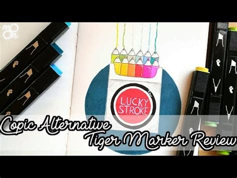~CHEAPEST Copic Alternative - Tiger Marker REVIEW ... Not all copic markers are the same though.