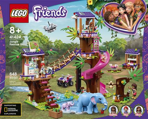 Lego Friends Jungle Rescue Base 41424 Toys R Us Canada