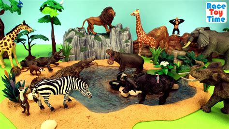 Safari Wild Animals Zoo Adventure Toys For Kids Learn Animal Names