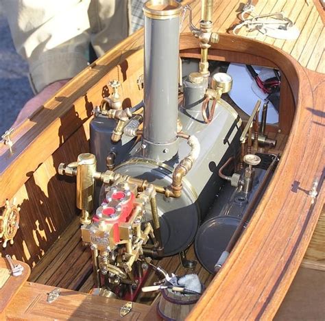 In this video i will show you how to make a steam powered water boat. Model Marine Steam Engines | Steam engine, Steam engine ...