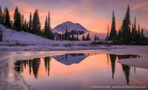 🇺🇸 Mt Rainier Reflection Washington By David Swindler 500px 🌅 ️ In
