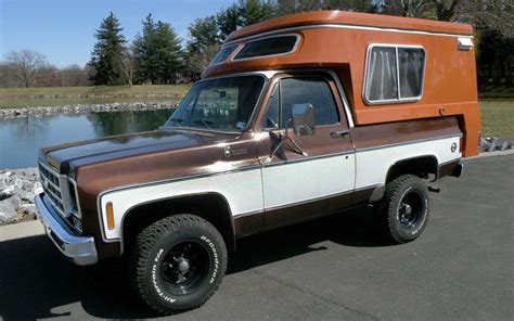 4×4 Camper 1978 Chevrolet Blazer Chalet Barn Finds