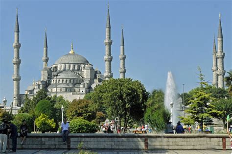 Blue Mosque: Domes and Ostrich Eggs