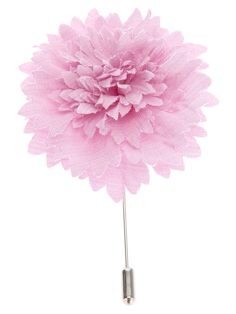 Lyst Lanvin Buttonhole Flower Pin In Pink For Men