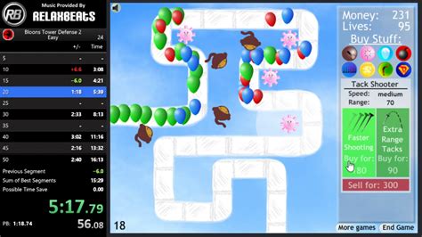 Bloons Tower Defense 2 Easy Wr Youtube