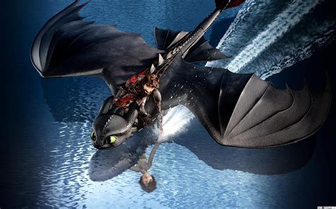 Hiccup And Toothless Wallpaper