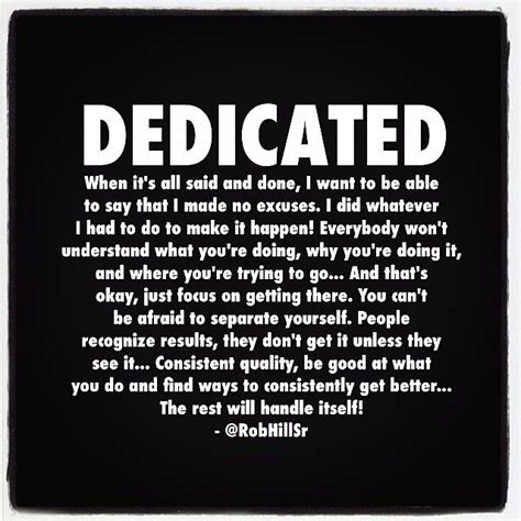 69 Best Quotes About Dedication