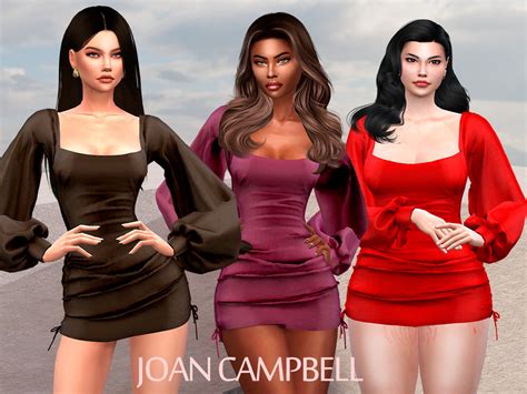 The Sims Resource Cantu Dress