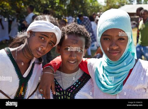 Young Ethiopian Women Gondar Ethiopia Stock Photo Royalty Free Image