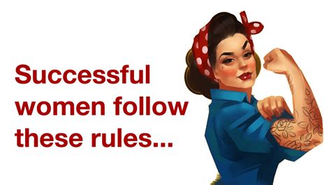 6 Simple Rules Successful Women Follow School Of Life