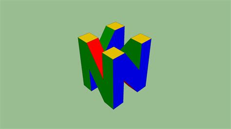 Nintendo 64 Logo 3d Warehouse