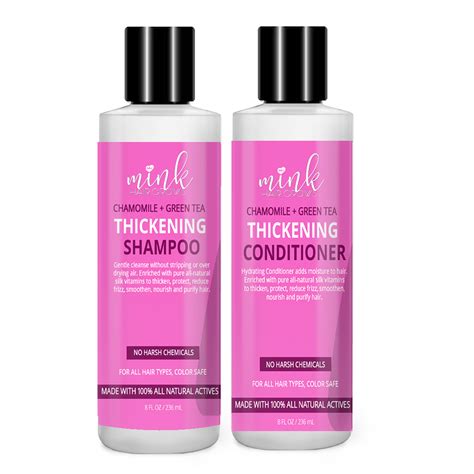Thickening Shampoo And Conditioner Bundle Mink Hair Wholesale Miracle