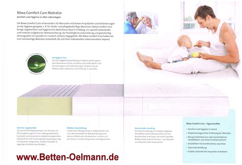 Röwa matratze → ultimativer kaufratgeber top röwa matratzen bester preis: Röwa Matratze "Comfort Care" - für besonder Hygieneansprüche