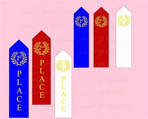 Printable 1st 2nd 3rd Place Ribbons Fresh 3rd Award Ribbon