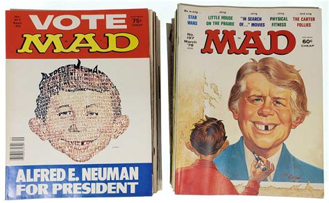 Lot 50 Issues Mad Magazines 1970s 1980s