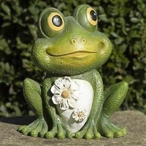 Roman Mini Frog Painted Critter Outdoor Garden Statue 12313 Walmart