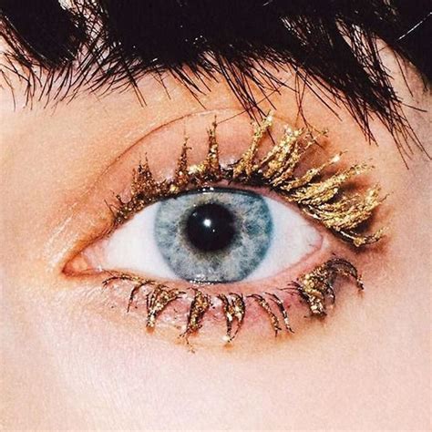 Loving Glitter Lashes Could This Be A Perfect New Years Look