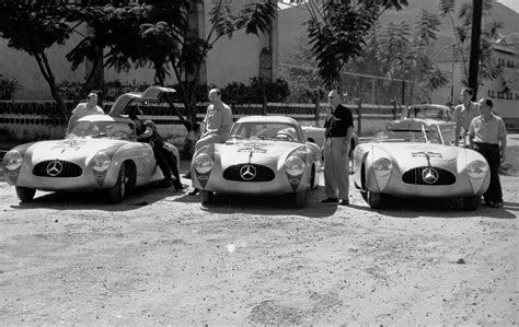 Mercedes Benz 300sl Prototypes In Carrera Panamericana Mercedes Benz 300 Mercedes Benz Mercedes