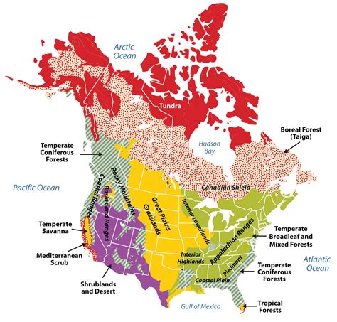 Map Of Canada Us And Mexico Maps Of The World