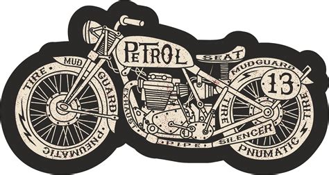 Motorcycle Stickers Svg