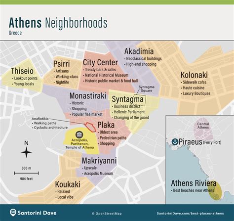 Maps Of Athens Greece Neighborhoods Attractions Airport Metro And Ferry