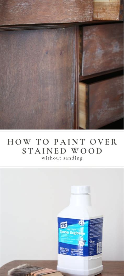 Painting Over Stained Wood Painting Trim Diy Painting Painting On