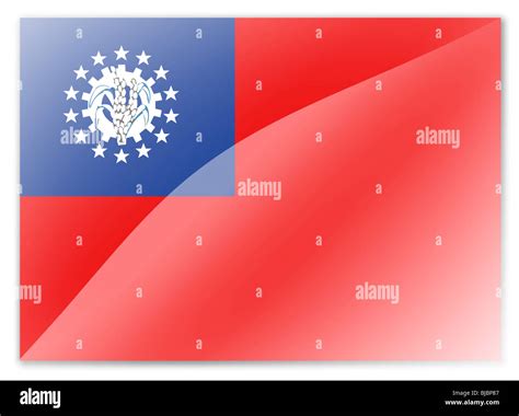 Myanmar Flag Hi Res Stock Photography And Images Alamy
