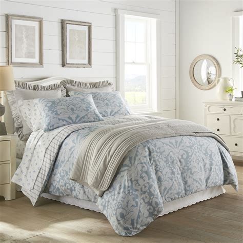 Stone Cottage Camden Comforter Set King Blue Walmart Canada